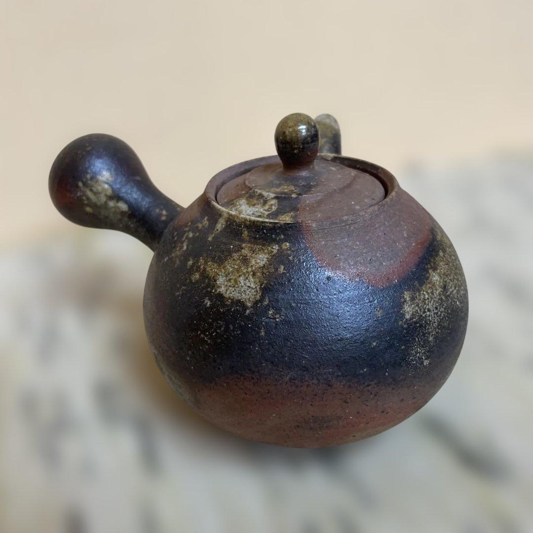 備前焼　急須　永末隆平　未使用品　送料込み