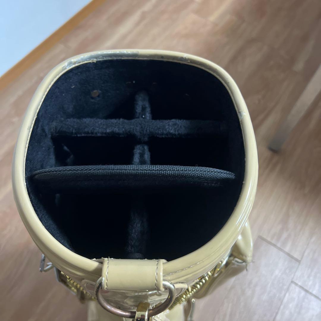 Russellino ベージュ スタンド式ゴルフバッグ