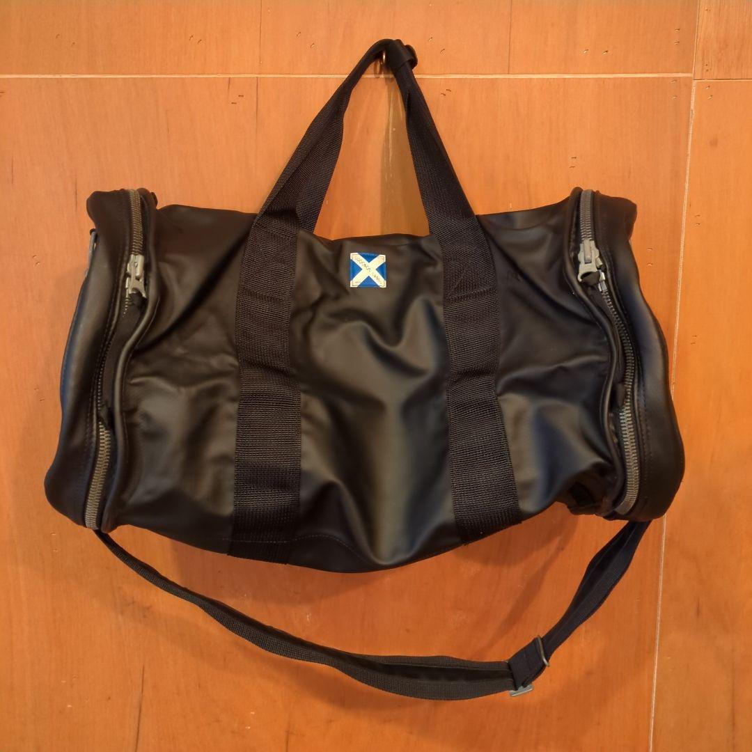 吉田カバン ラゲッジレーベル ドラム型 2WAY ボストンバッグ 黒 レア