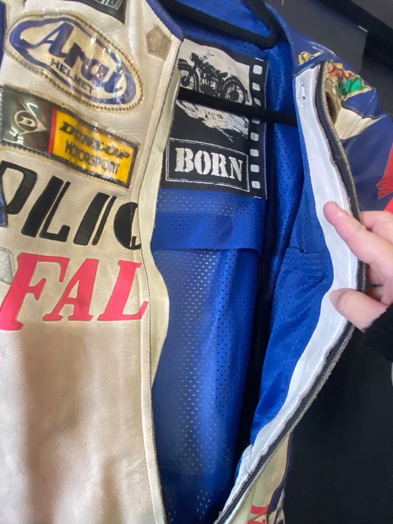 Pliciana Falcon革ツナギ　当時物