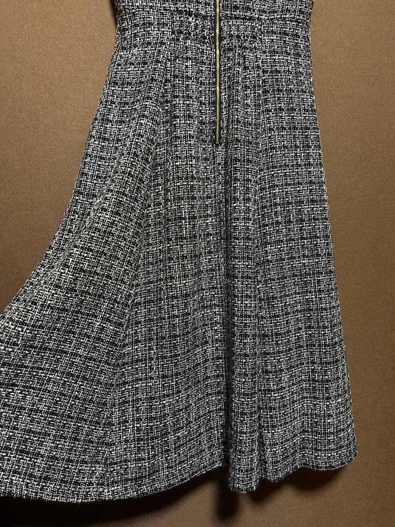 PROPORTION /ミックスツイードロングジャンスカ psサイズ　完売品