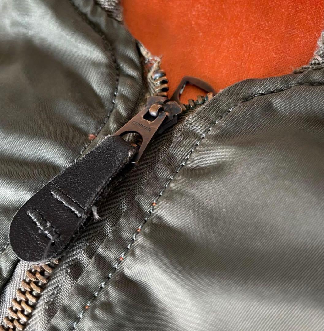 米軍実物 67年 L2-B フライトジャケット L オリーブ ma-1 60s