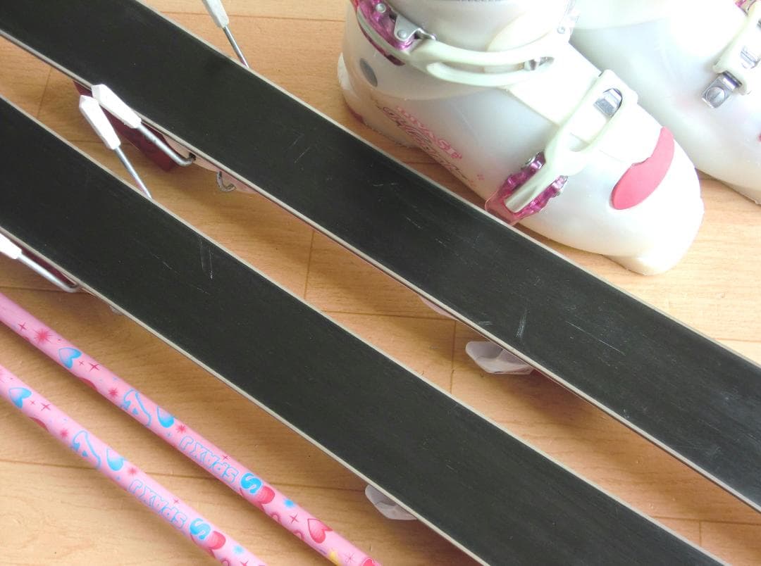 ■■11月限定■送料無料■KAZAMA■子供用スキー4点セット■106/21■■