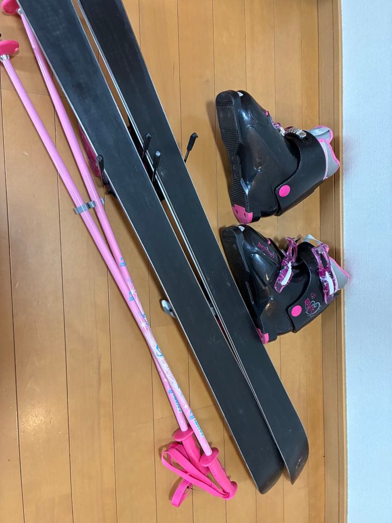 子供スキーセット 板110cm靴20.0cm 身長100〜125cm おまけ付き