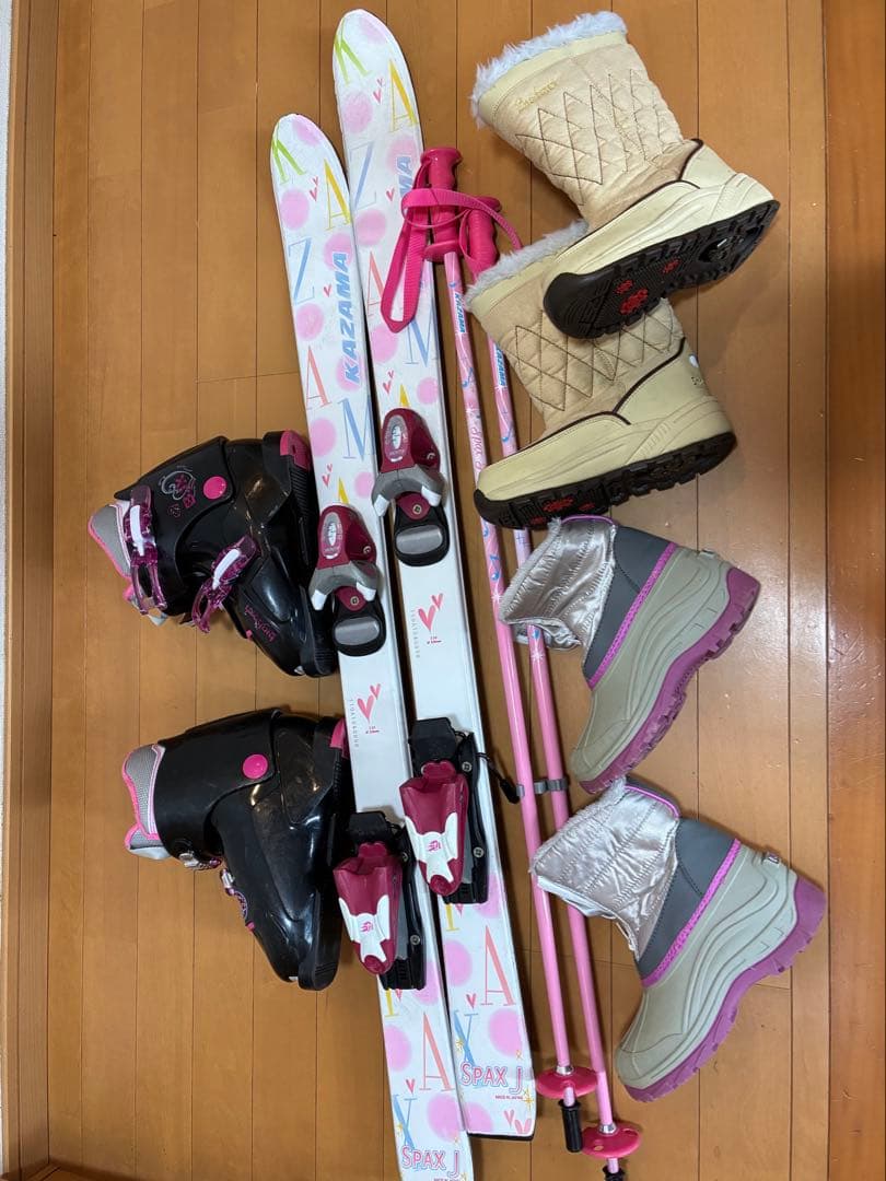 子供スキーセット 板110cm靴20.0cm 身長100〜125cm おまけ付き