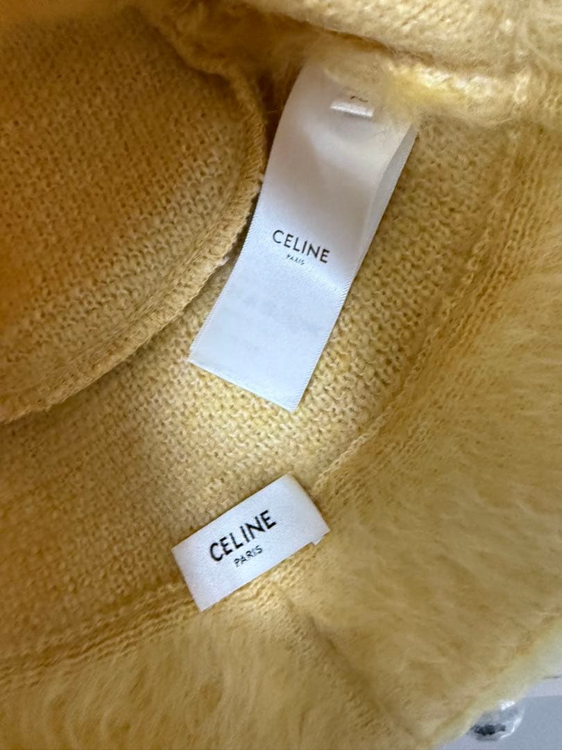 CELINE イエロー バケットハット