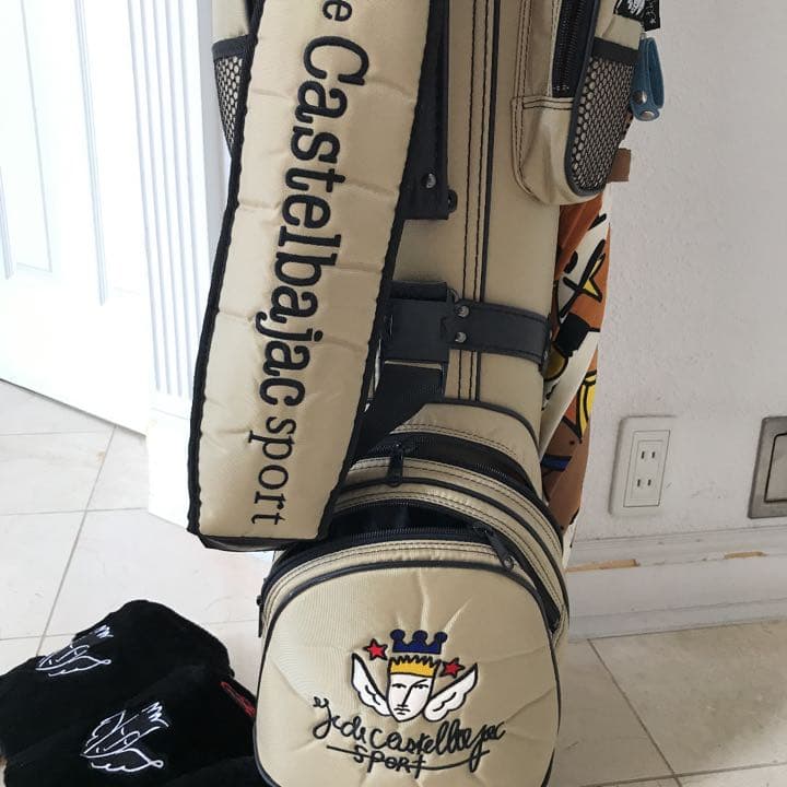カステルバジャッククラブバック、傘、クラブカバー、ボール、シューズカバー