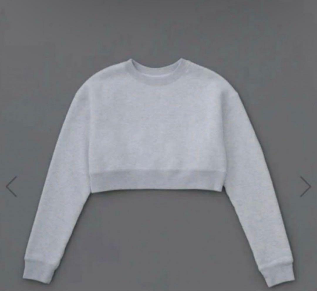 【最終お値下げ】yo biotop Cropped sweat shirt