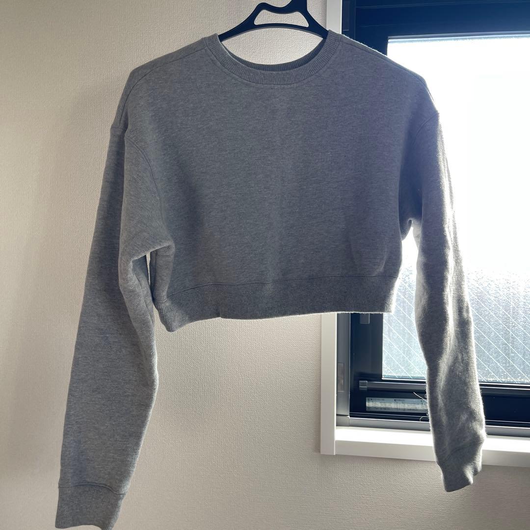 【最終お値下げ】yo biotop Cropped sweat shirt