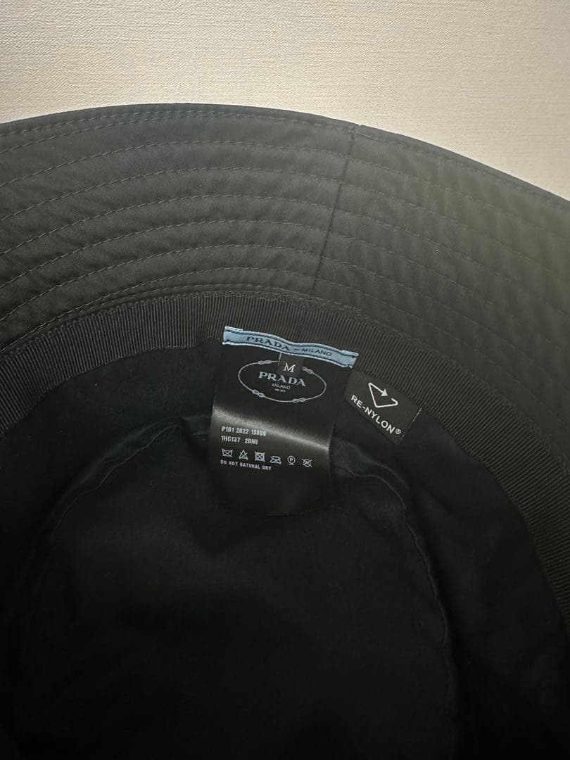 【国内正規品✨新品】PRADA Re-Nylon バケットハット　M