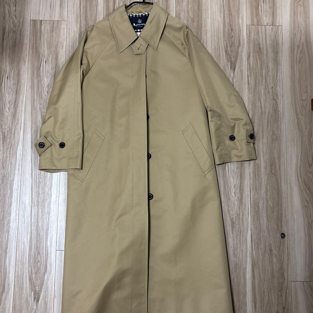 Aquascutum レサージュベージュ トレンチコート