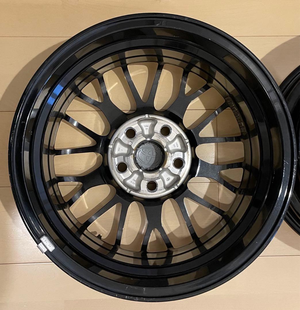 【カンタ】① トヨタ 純正 BBS 鍛造 ホイール 2本