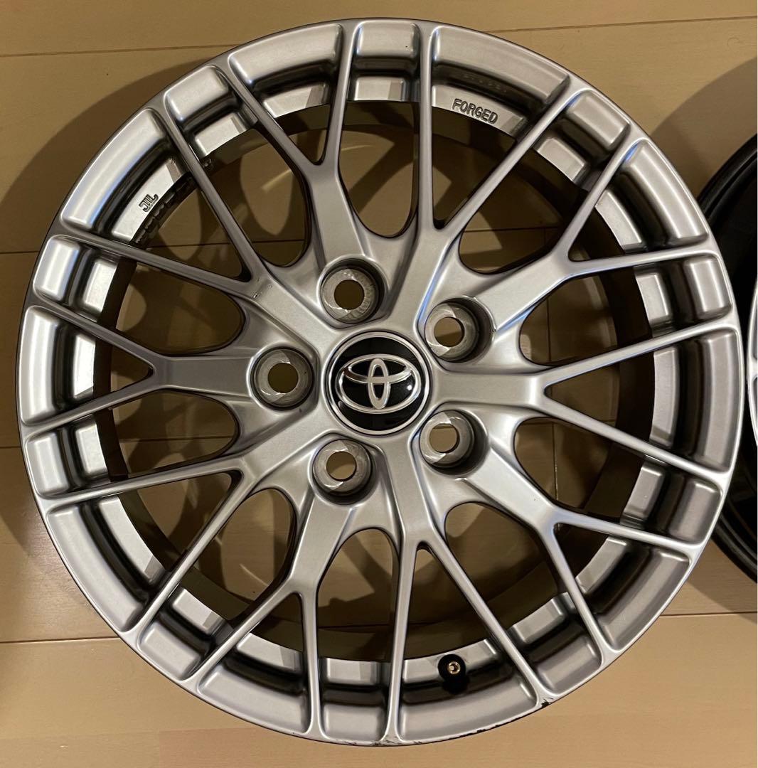 【カンタ】① トヨタ 純正 BBS 鍛造 ホイール 2本