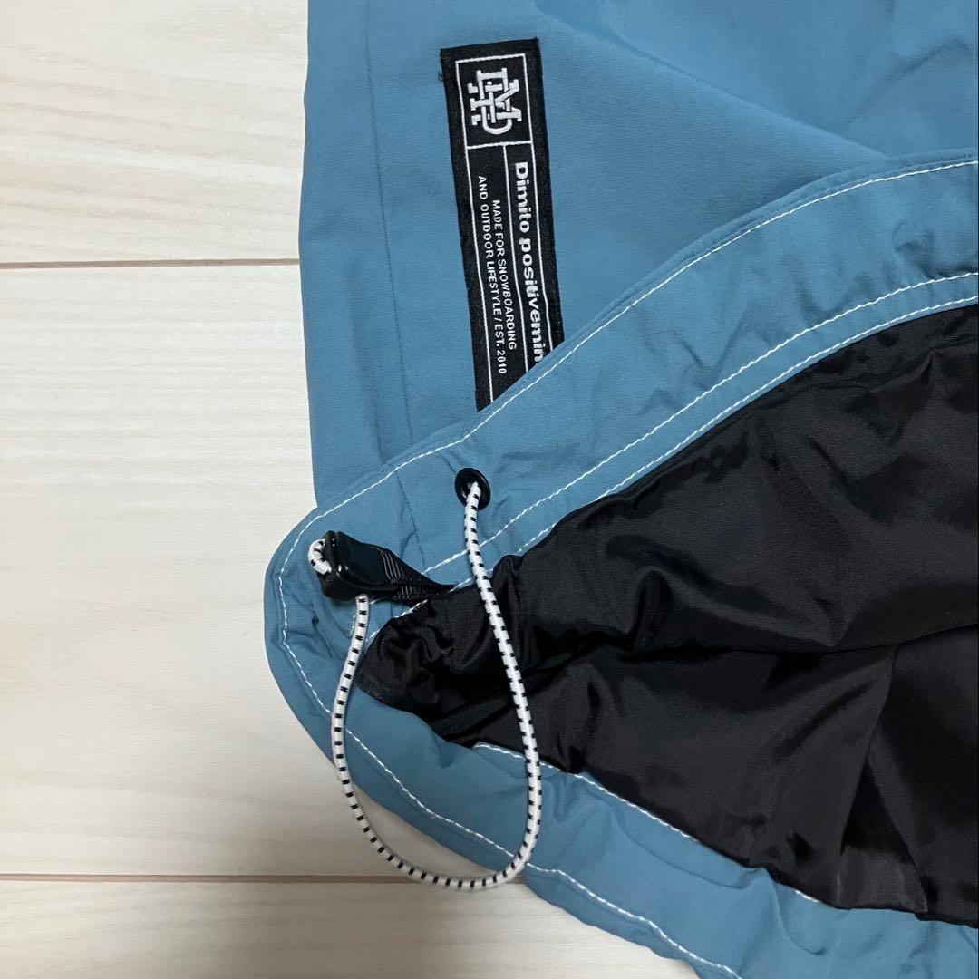 DIMITO ディミト スノーボード プルオーバー ジャケット ブルー M
