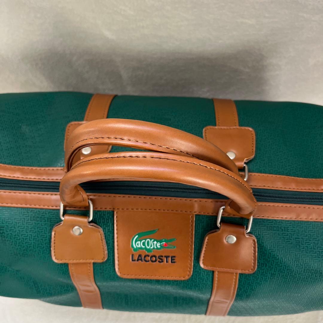 ラコステ　ボストンバック　ゴルフバッグ　旅行　総柄　大容量