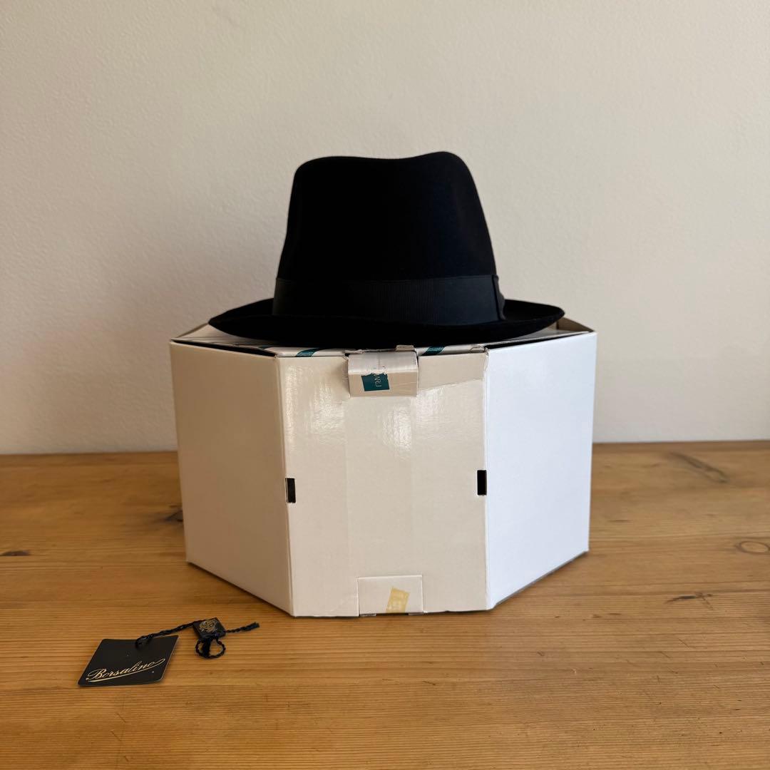 Italy製 ボルサリーノ Borsalino ラビットファーハット　サイズ59