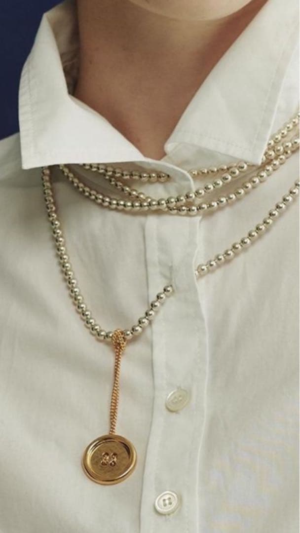 ロンハーマン アクセップ　ボタンペンダント　新品未使用