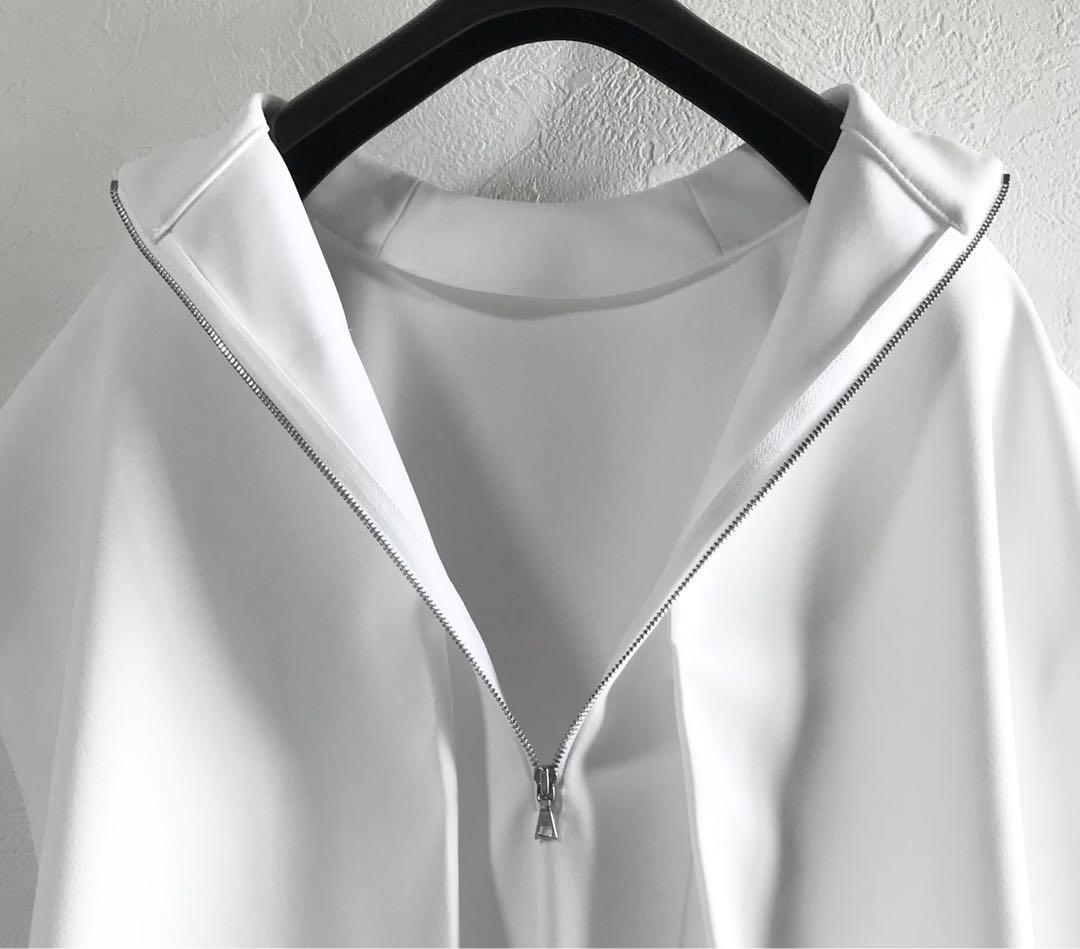 (美品】ADORE 初秋〜春ダブルフェイスフレンチトップス ベスト 38アドーア