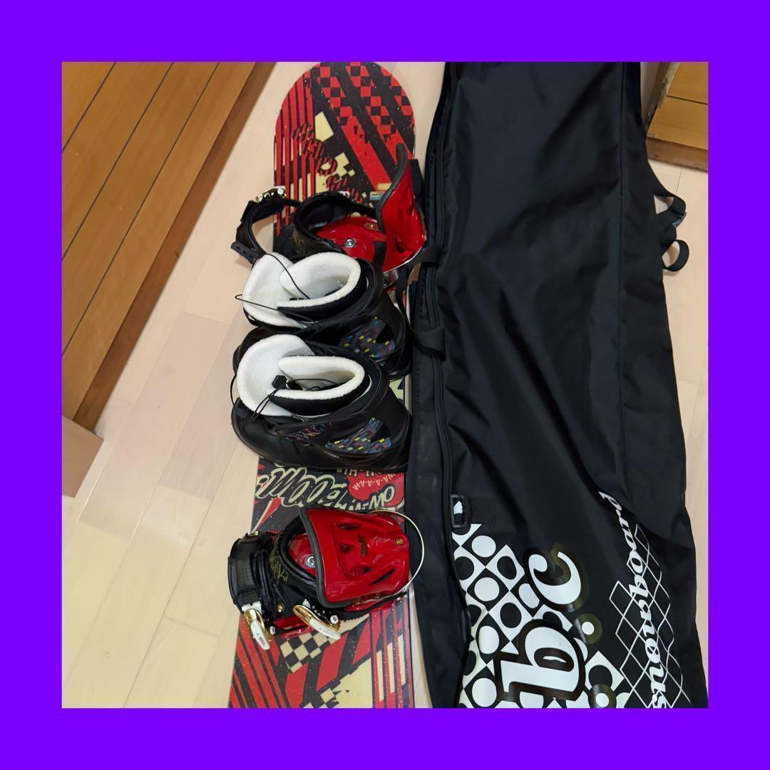 27.5cm スノーボードブーツケース　ビンディング4点セット　格安激安と特価