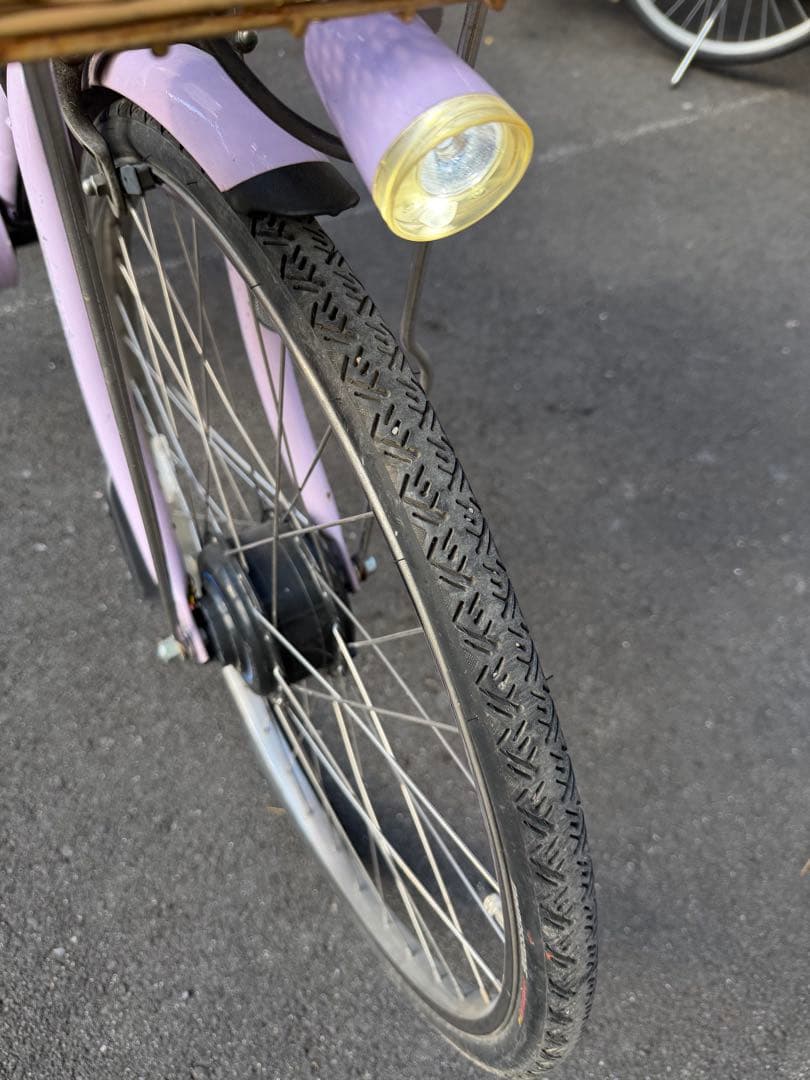 490ブリヂストン 電動アシスト自転車 26インチ自動充電タイプ