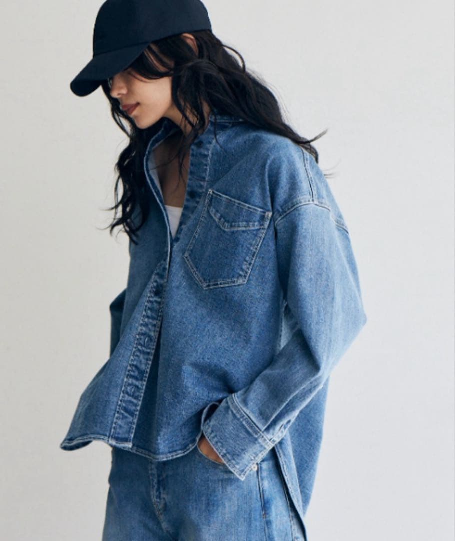 新品タグ付き　バンヤードストーム　デニムシャツジャケット