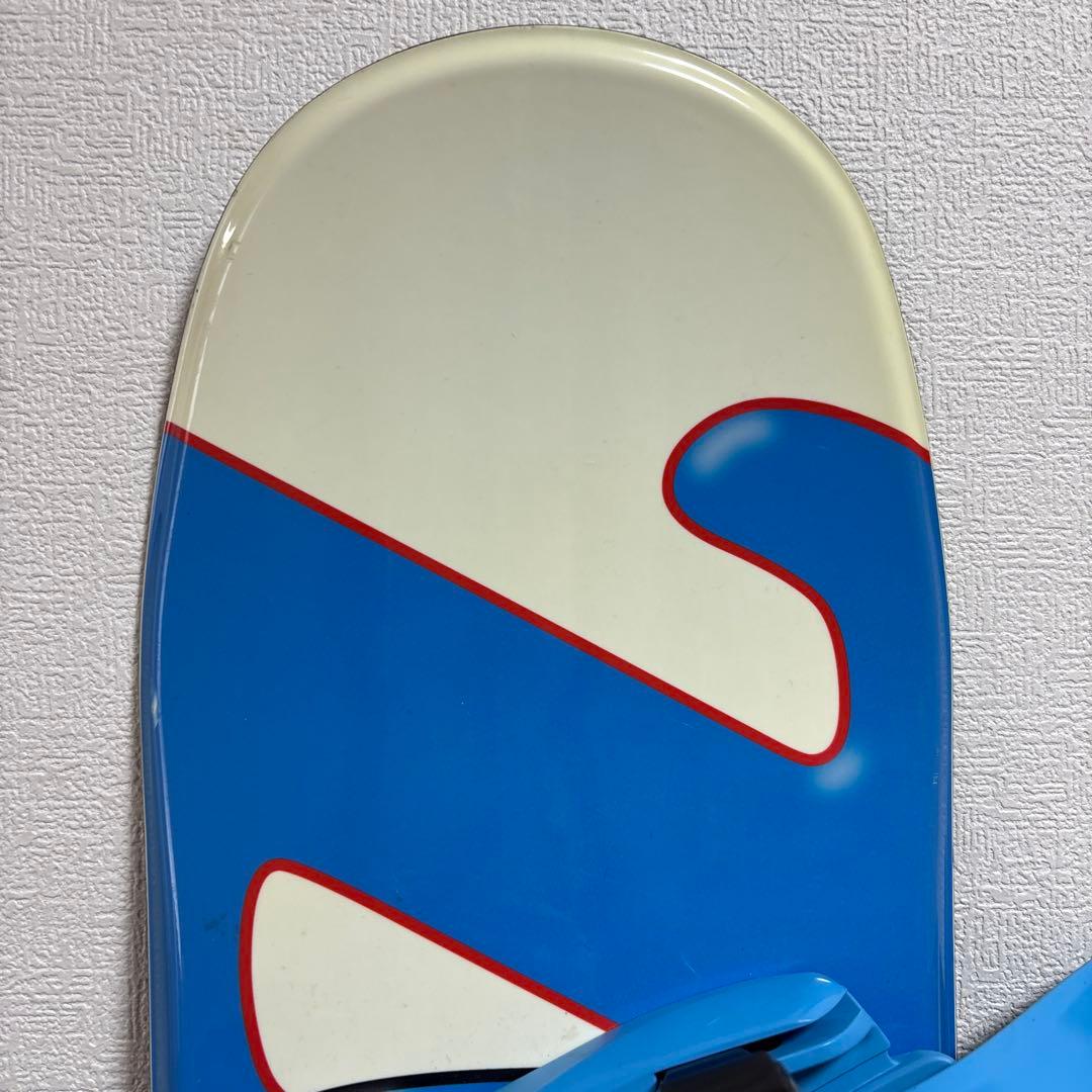 美品　キッズ　子供　スノーボードセット 18cm 90cm ワイヤーブーツ付き