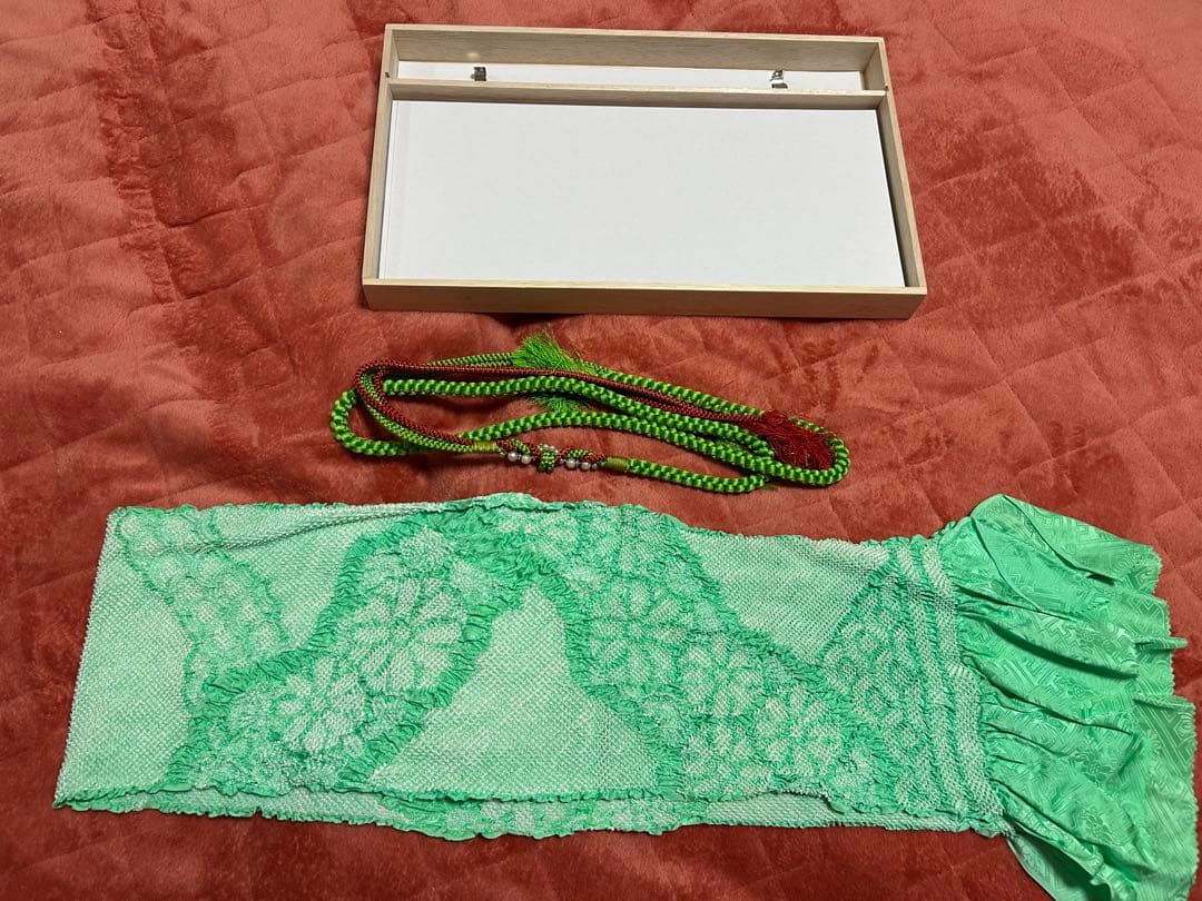 値下げ！ 振袖 着物 花柄　帯付き