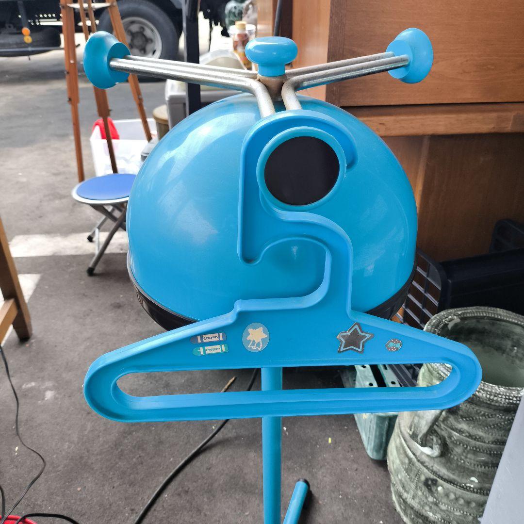 小泉産業 ポールハンガー・収納　スペースエイジ ポストモダン 　レトロポップ