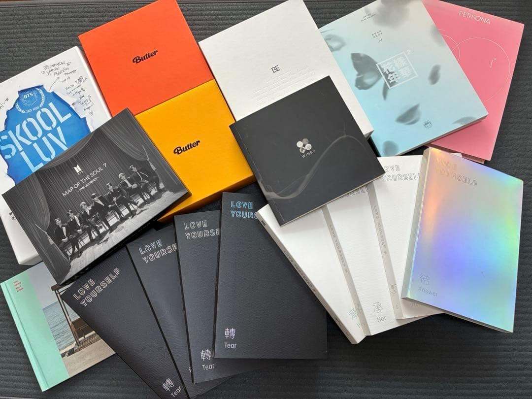 BTS アルバムグッズセット　トレカ付き　ホソク・テヒョン