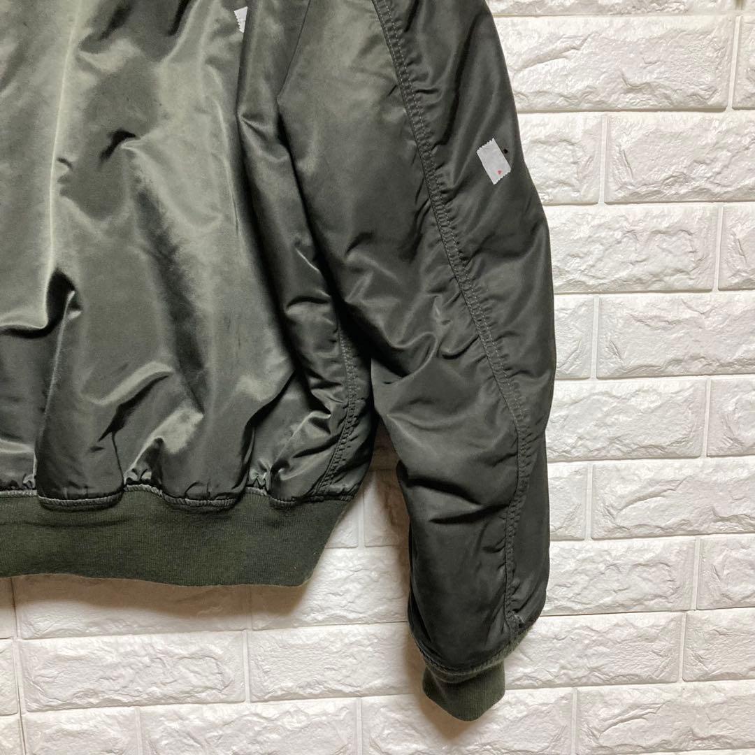 【アルファインダストリーズ】（L）MA1フライトジャケット ミリタリー アメカジ