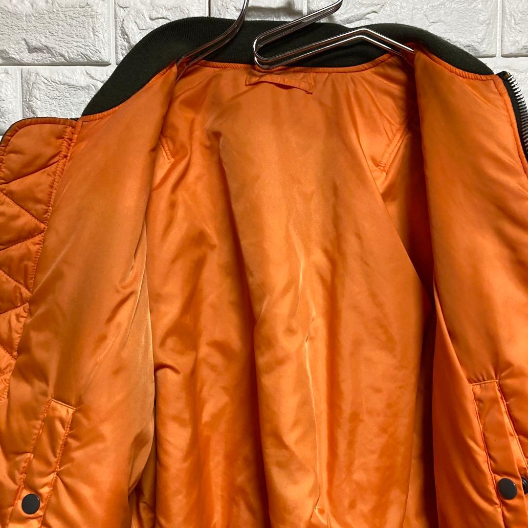 【アルファインダストリーズ】（L）MA1フライトジャケット ミリタリー アメカジ