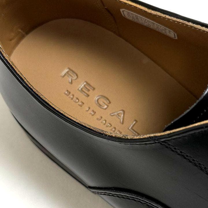 新品 リーガル 811R ストレートチップ レザー セミマッケイ式 25.5cm