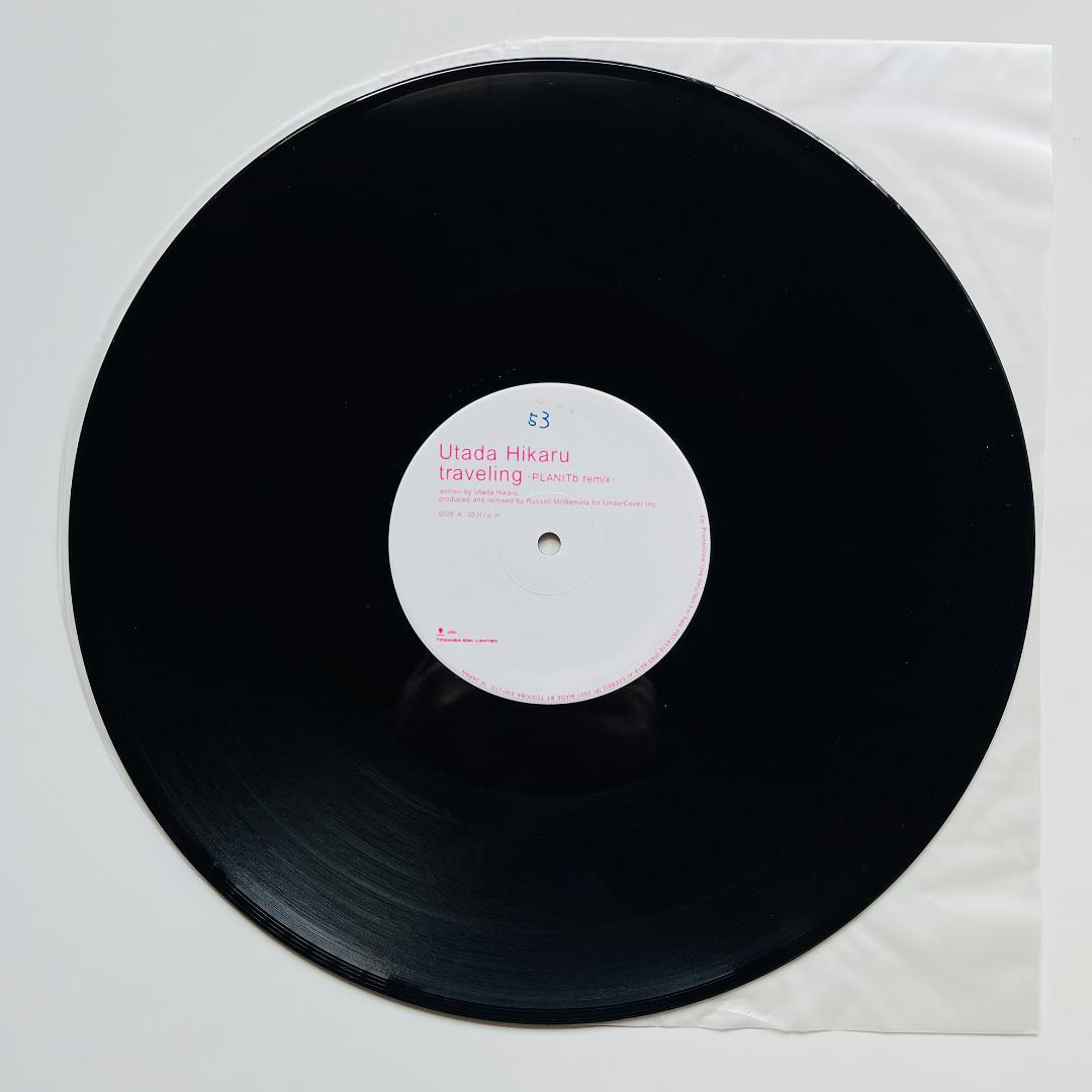 貴重プロモ レコード 宇多田ヒカル Traveling トラヴェリング