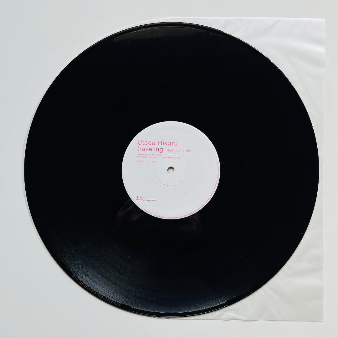 貴重プロモ レコード 宇多田ヒカル Traveling トラヴェリング