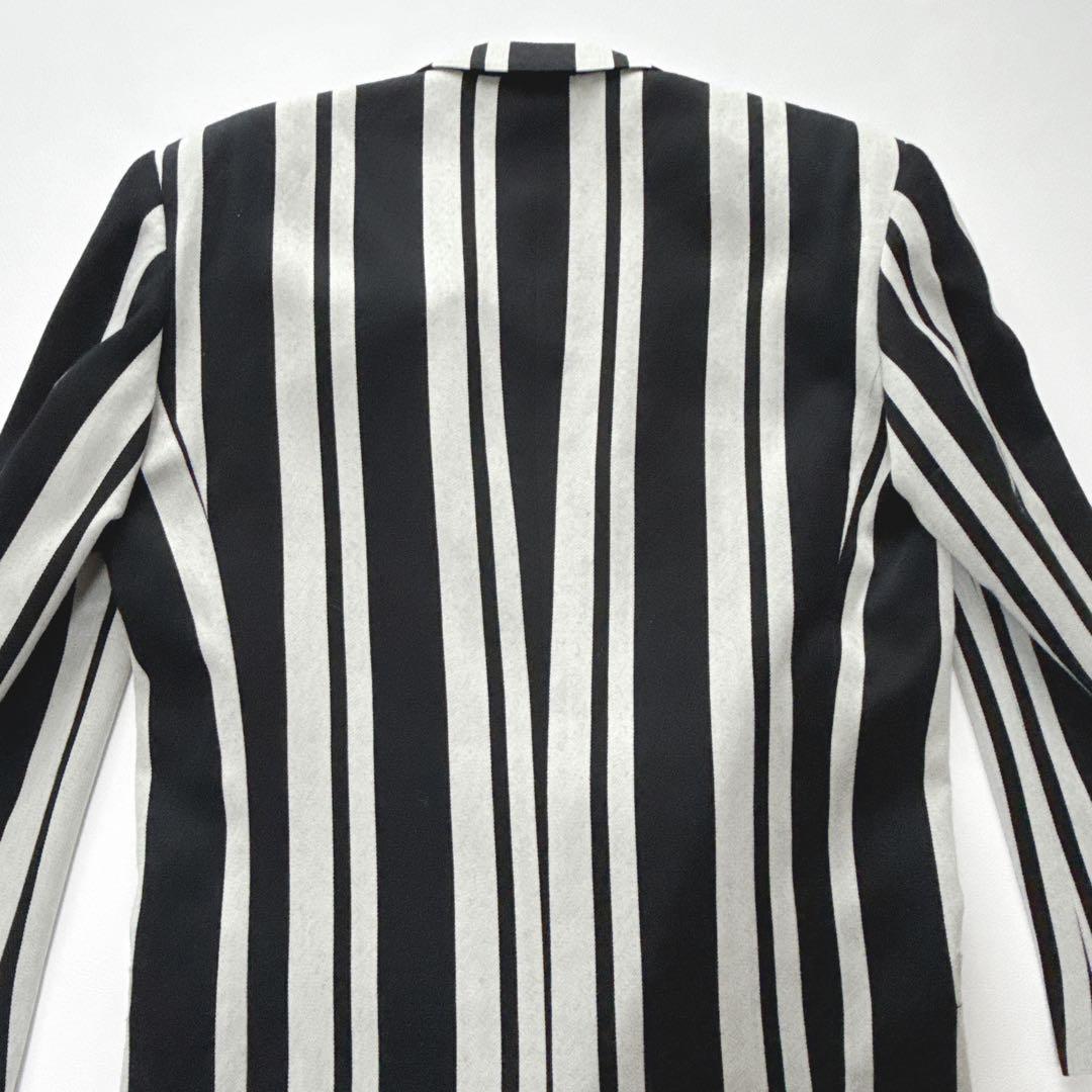 【希少】GIOVE GIUNOE ダブルスーツ セットアップ 黒×白　46-48