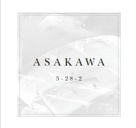 ローズ＊コンクリート背景アクリル表札＊透明４辺４５度斜めカット＊ＵＶ印刷