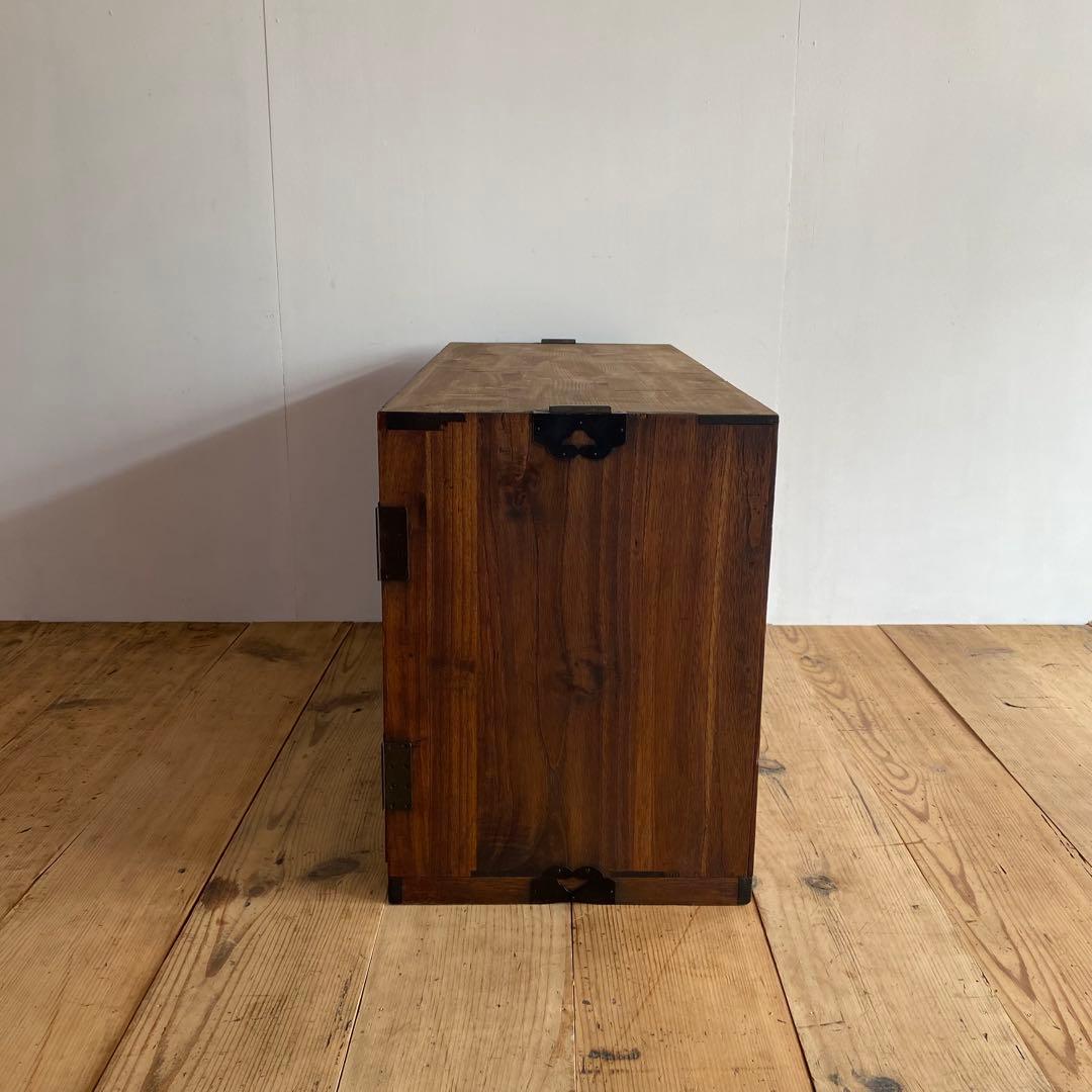 アンティーク チェスト 箪笥 ローボード テレビ台 昭和レトロ z807