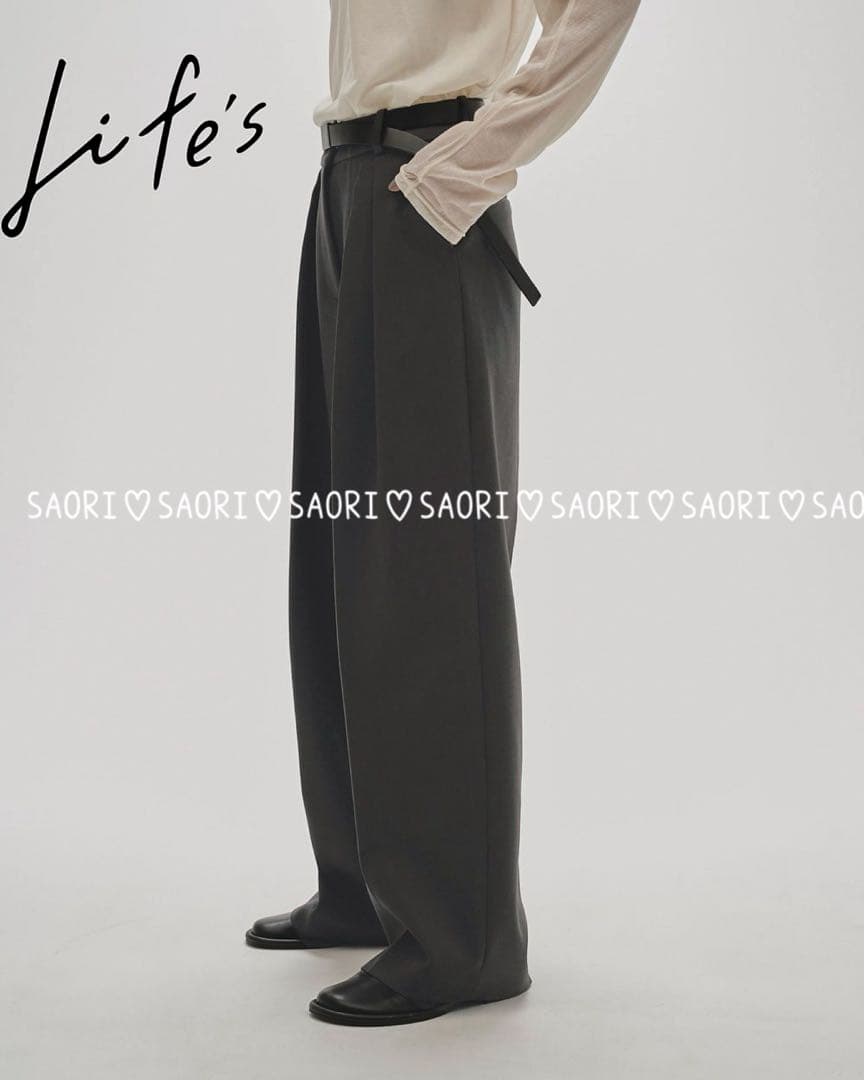 TODAYFUL【美品】Bonding Wide Trousers