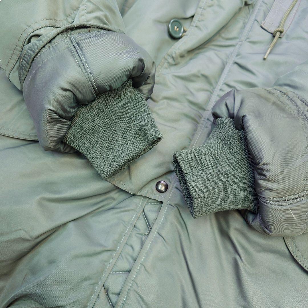 【50s】米軍実物 USAF 最初期 黒タグ N-3B フライトジャケット L