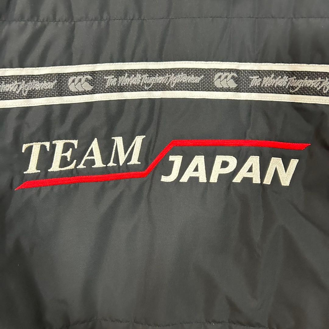 カンタベリー ベンチコート L 中綿 ロング 黒 ラグビー 日本製