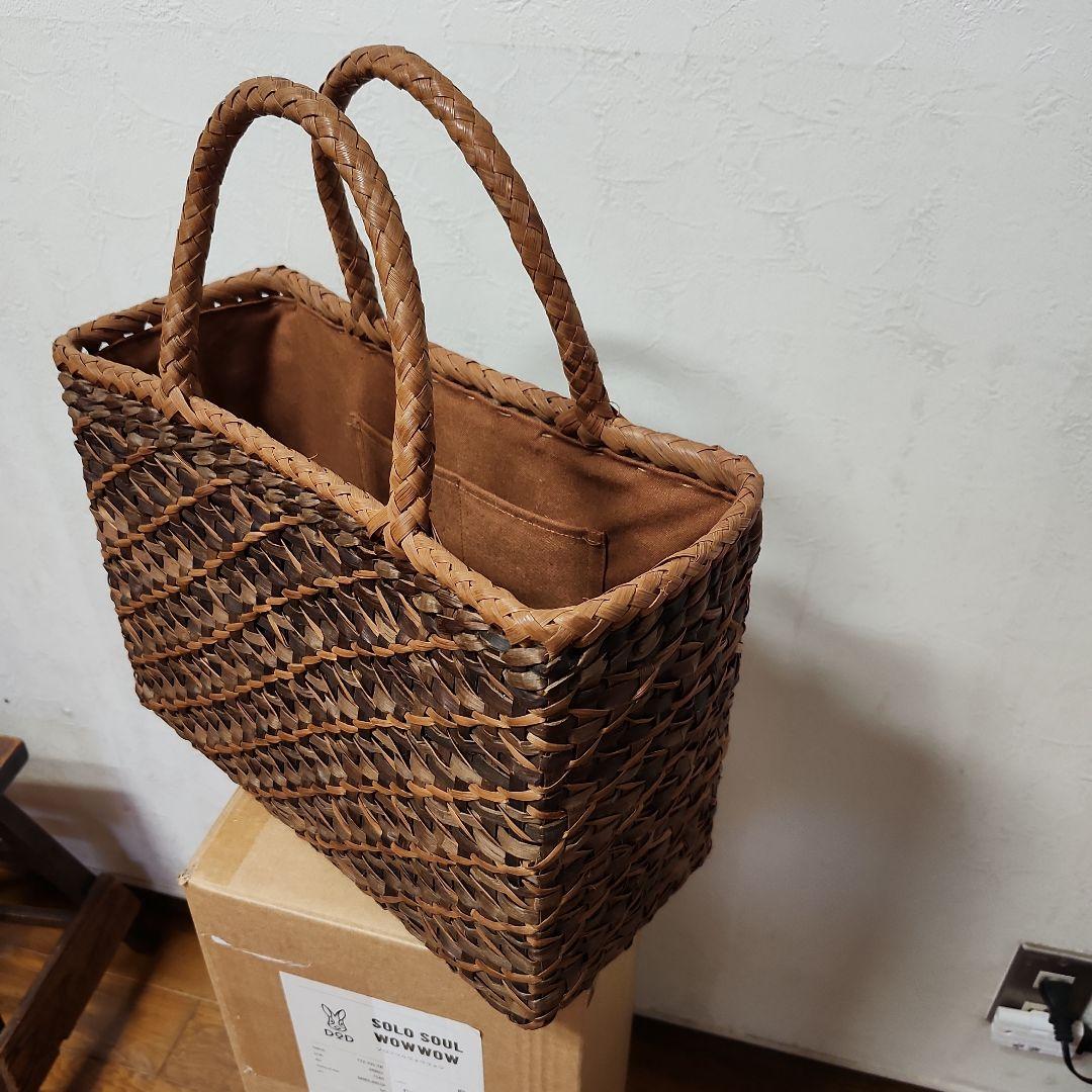 山葡萄手作り　かごバッグ