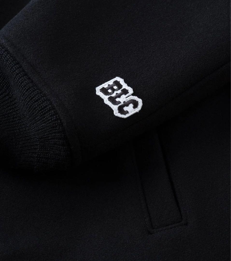 ブルコ　HEAVY MELTON AWARD JACKET ブラック　XL