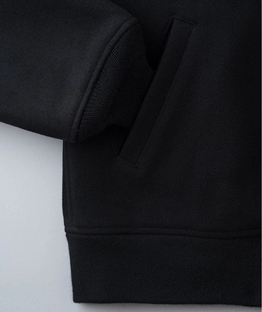 ブルコ　HEAVY MELTON AWARD JACKET ブラック　XL