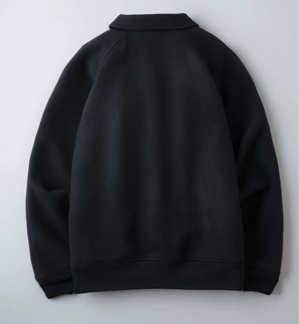 ブルコ　HEAVY MELTON AWARD JACKET ブラック　XL