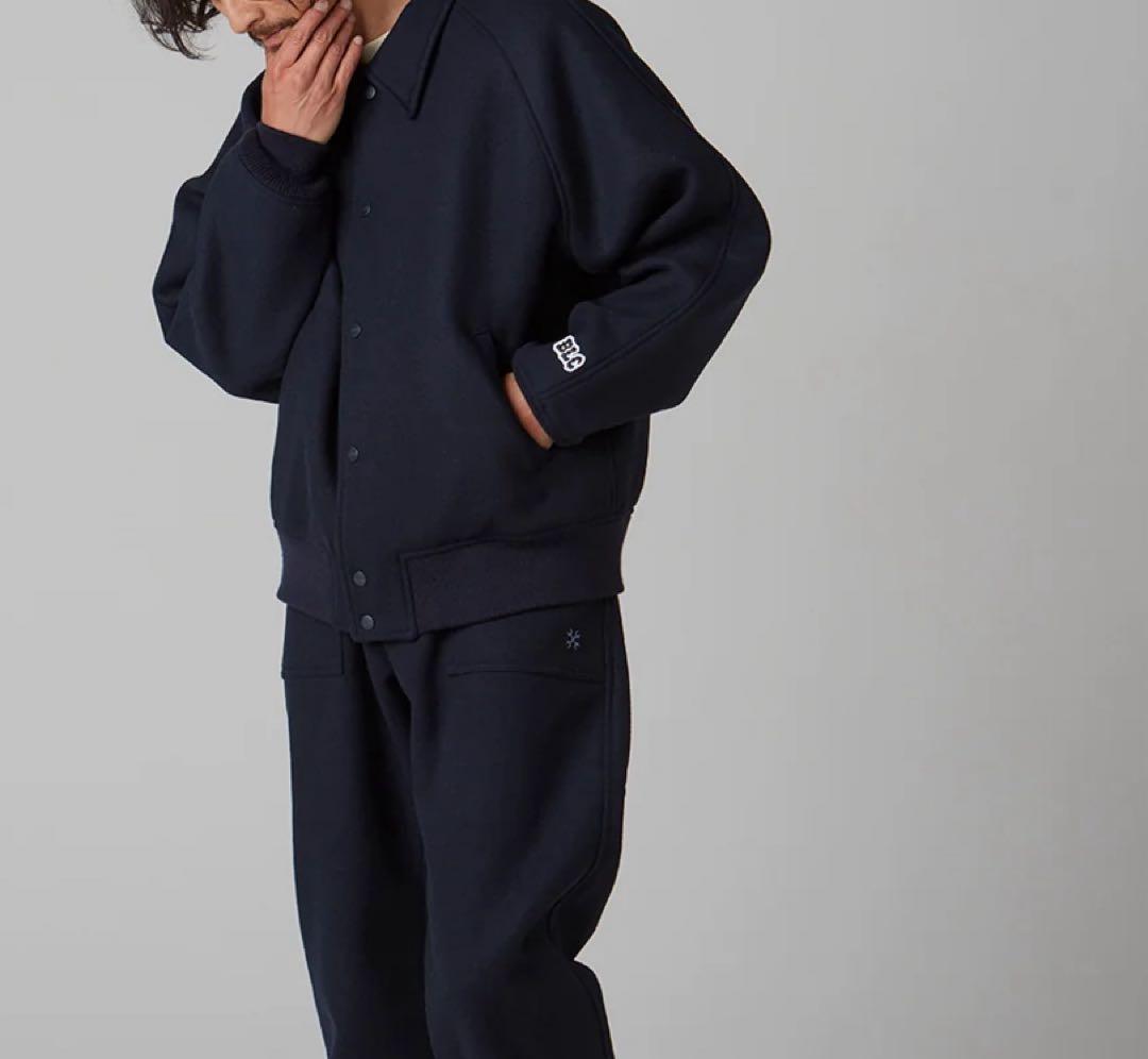 ブルコ　HEAVY MELTON AWARD JACKET ブラック　XL