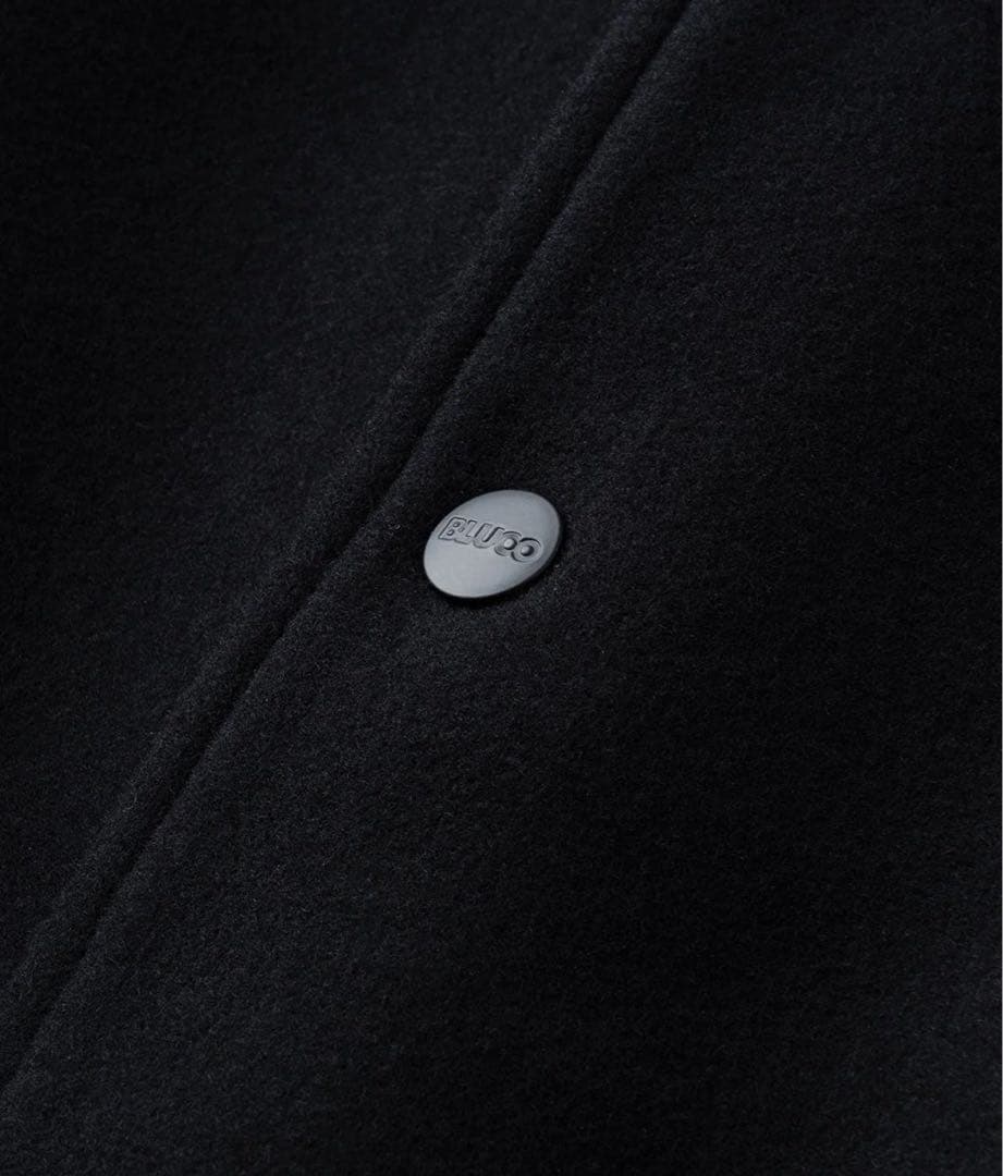 ブルコ　HEAVY MELTON AWARD JACKET ブラック　XL