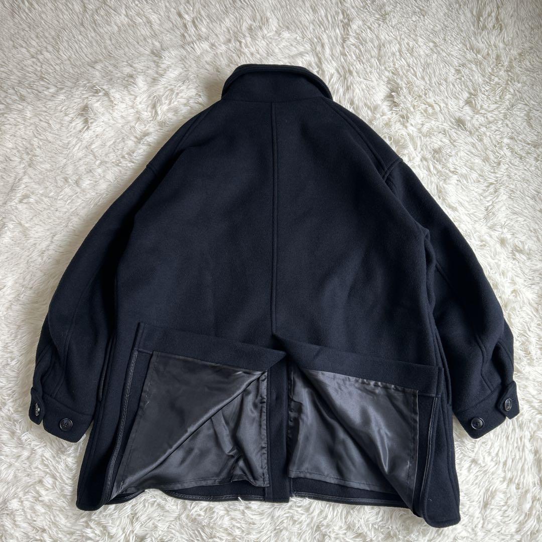 ✨美品✨ ビアズリー ウールビッグショートコート 2WAY 近年 23AW