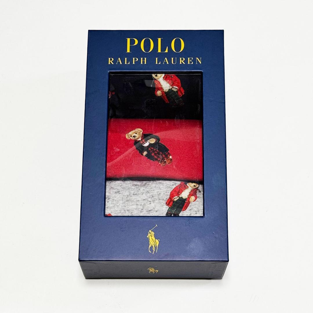 ■POLO/ポロラルフローレン ポロベアーボクサートランクス3点セットS新品A■