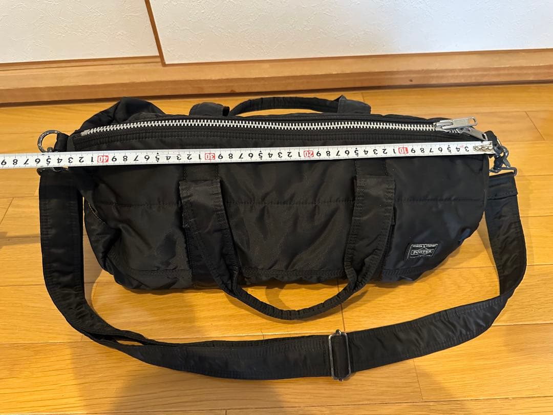 PORTER　TANKER　ボストンバッグ　ブラック