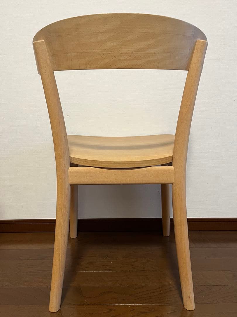 無印良品　ブナ無垢材チェア　1脚